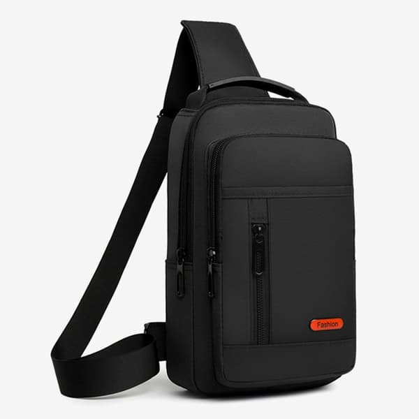 Taljetasker Oxford Brysttaske SORT black
