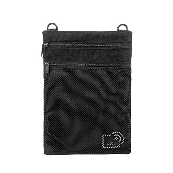 Passport Pouch Neck Lompakko MUSTA black
