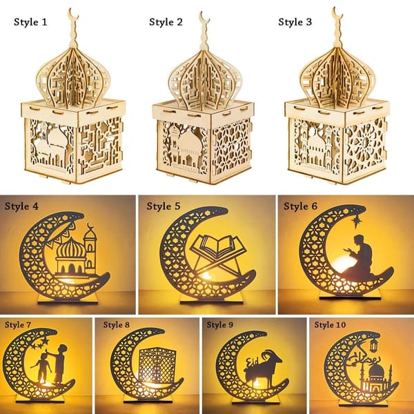 Eid Mubarak LED Lys STYLE 2 STYLE 2