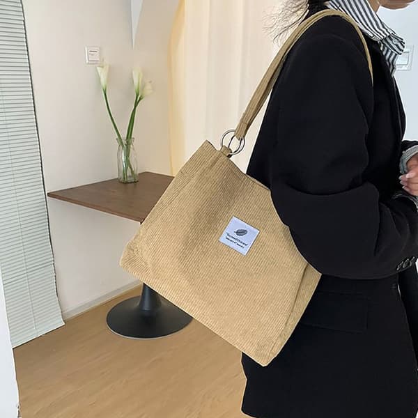 Slynge Skuldervesker Tote Bag HVIT WHITE