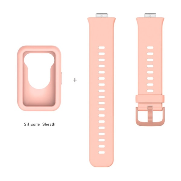 Udskiftningsurrem Silikone Bånd LYS PINK Light Pink