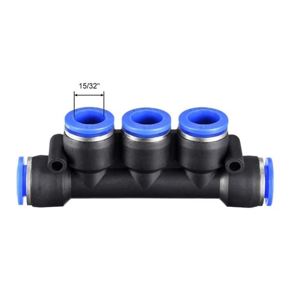 2 st Push To Connect-kopplingar Rörkopplingar 8MM 8mm