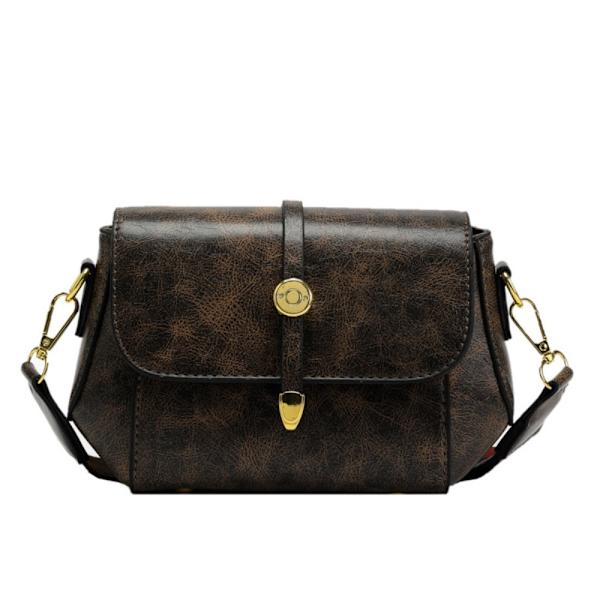 Crossbody Taske Lille Firkantet Taske KAFFE coffee