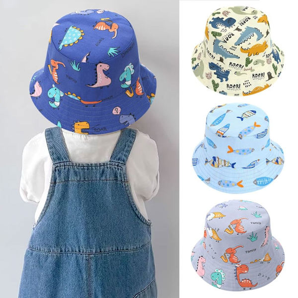 Kids Bucket Hat cap 3 3 3
