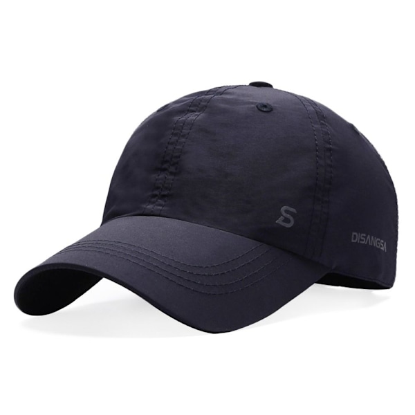 Baseballkeps Cap MARINBLÅ ICKE-PORÖS STIL ICKE-PORÖS Navy blue Non-porous Style-Non-porous Style