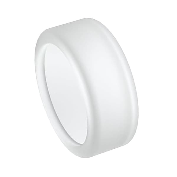 Silikonringdeksel Smart Ringbeskytter HVIT M White M