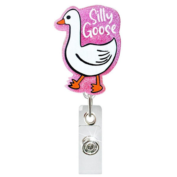 Badge Reel Badge Hållare BLÅ BLÅ Blue