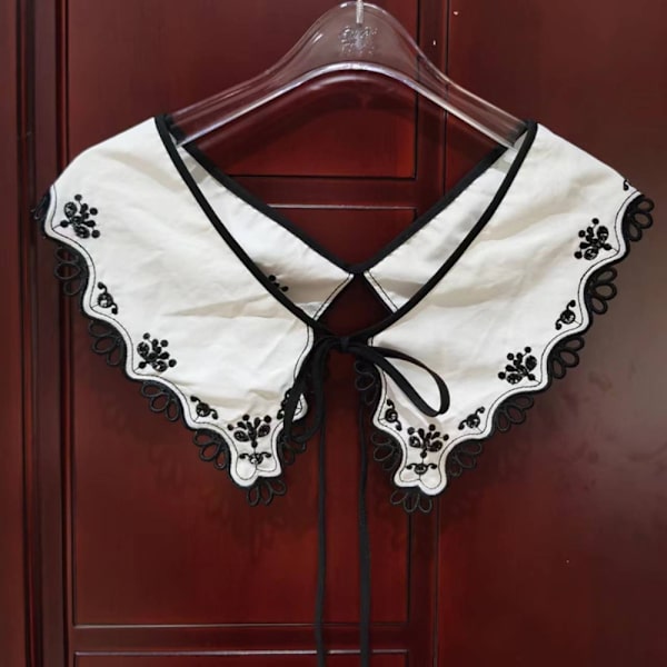 Kvinnors spetskrage Bow Fake Collar 3 3 3