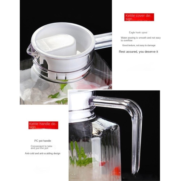 Vedenkeittimet Hedelmämehu Maitopannu 1100MLOCTAGONAL POT 1100mlOctagonal pot