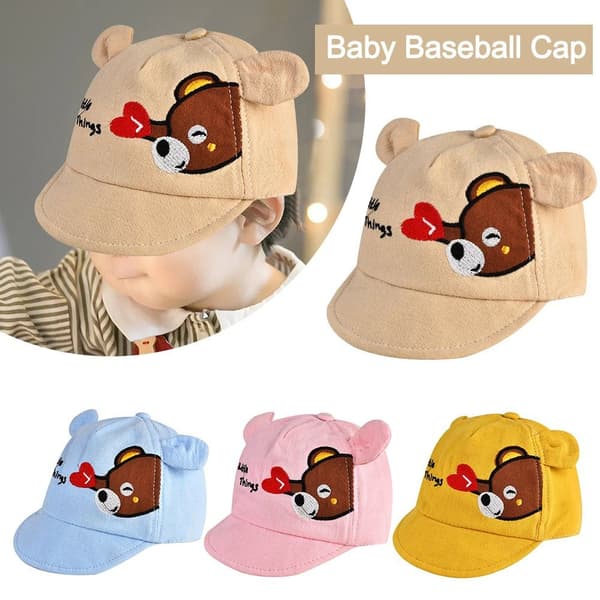 Baby Baseballkeps Solhatt BLÅ Blue