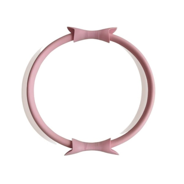 Pilates Circle Yoga Fitness Ring ROSA - VIT ROSA - VIT Pink - White