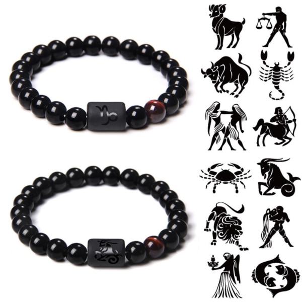 Perler Par Armbånd Elastisk Charm Armbånd CAPRICORNUS Capricornus