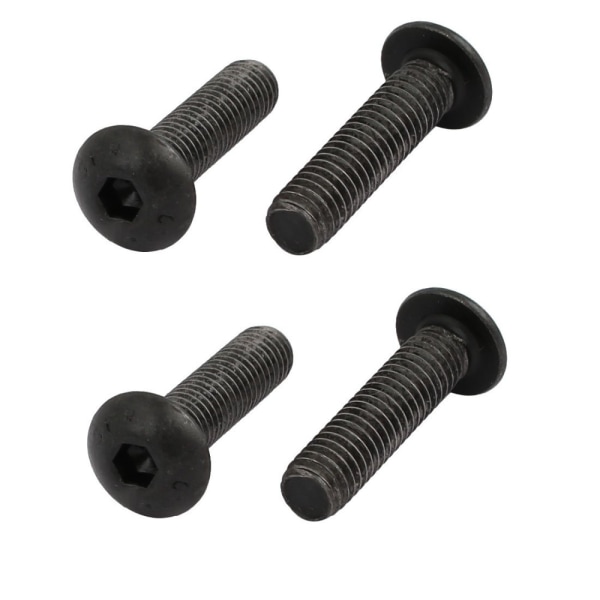 4 stk Sekskantskrue Omvendt Venstre Gjenge Skrue Sekskantbolt 4PCS