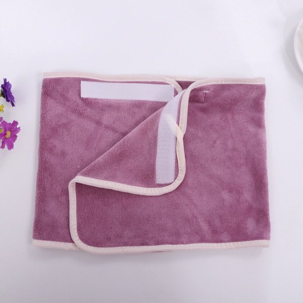 Mikrofiberhandduk Ansiktsmassage Pannband ROSA Pink