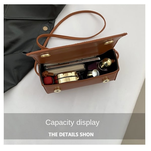 Axelväska Messenger Bag KHAKI Khaki