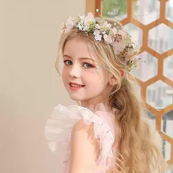 Hårband med älvblommor headband