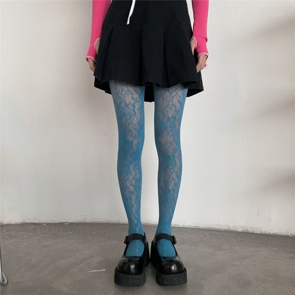 Mesh Damstrumpor BLÅ #1 Blue #1
