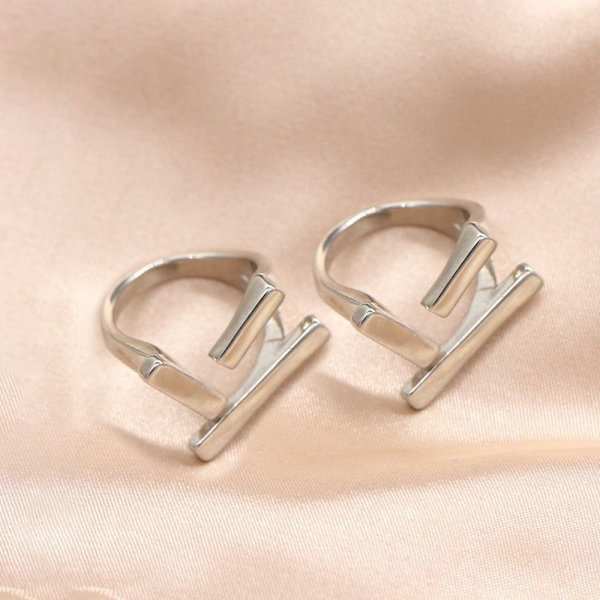 Åpen ring Justerbar ring SØLV silver