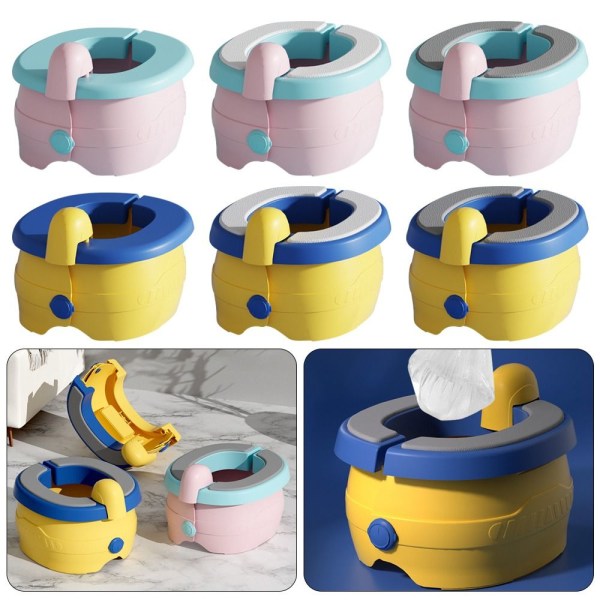 Baby Lasten Potta Kokoontaittuva Lasten Potta PINK ILMAN MATTOA Pink Without Mat-Without Mat