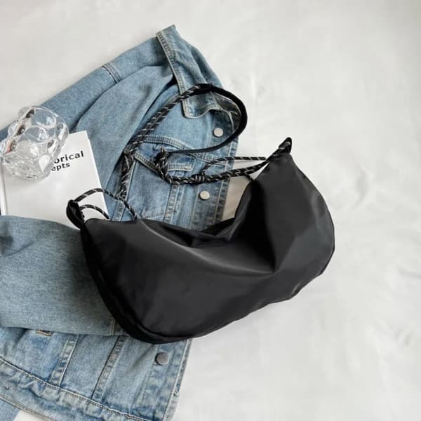 Axelväskor Hobo-väska SVART black