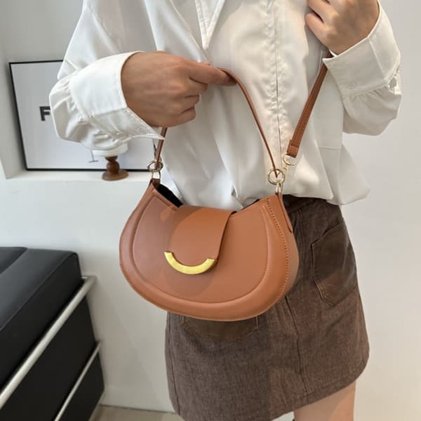 Skulderveske Underarmsveske BRUN Brown