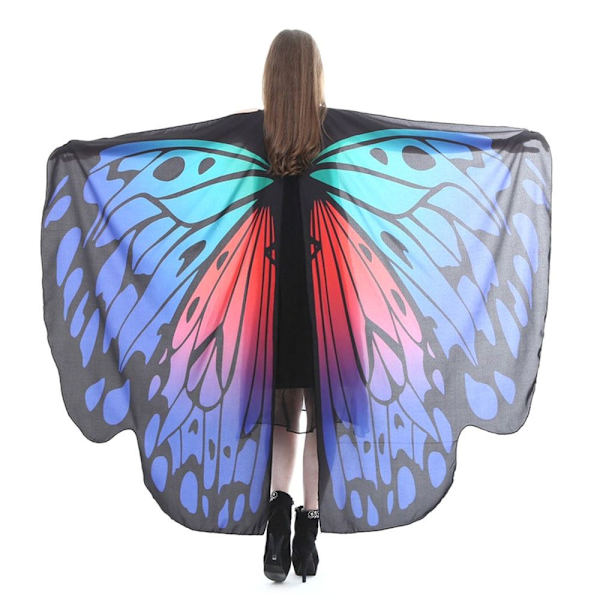 Butterfly Cape Butterfly Wings Sjal 06 06 06