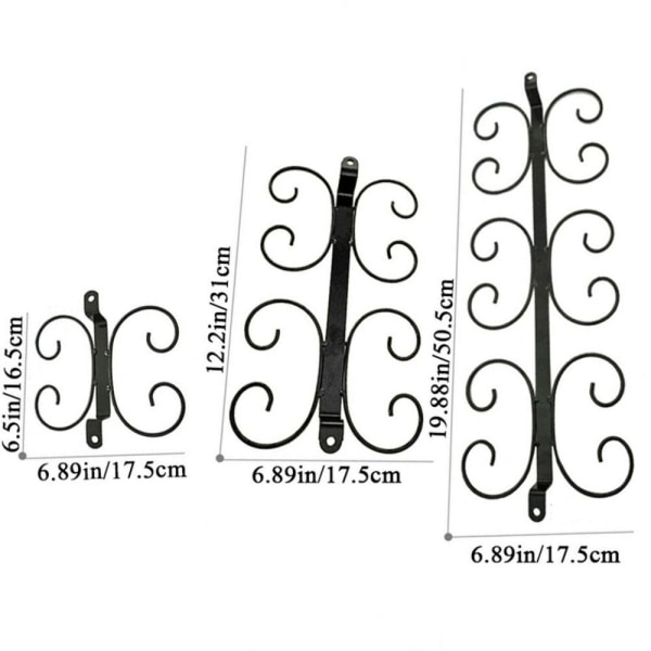 Vinglashållare Högbenskopphållare SVART 4 ​​KUPPAR 4 KUPPAR Black 4 Cups-4 Cups