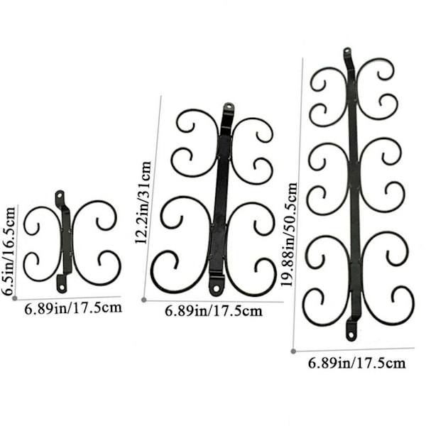 Vinglasholder SORT 4 GLAS Black 4 Cups-4 Cups