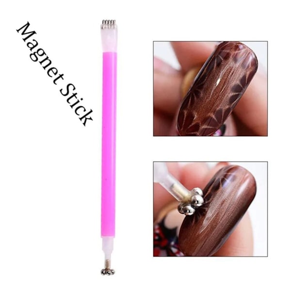 Cat Eye Magnet Penna Cat Eye Magnetic Stick ROSA pink