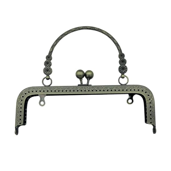 Väskram Kysslås Väsklåsram BRONS 18CM bronze 18cm