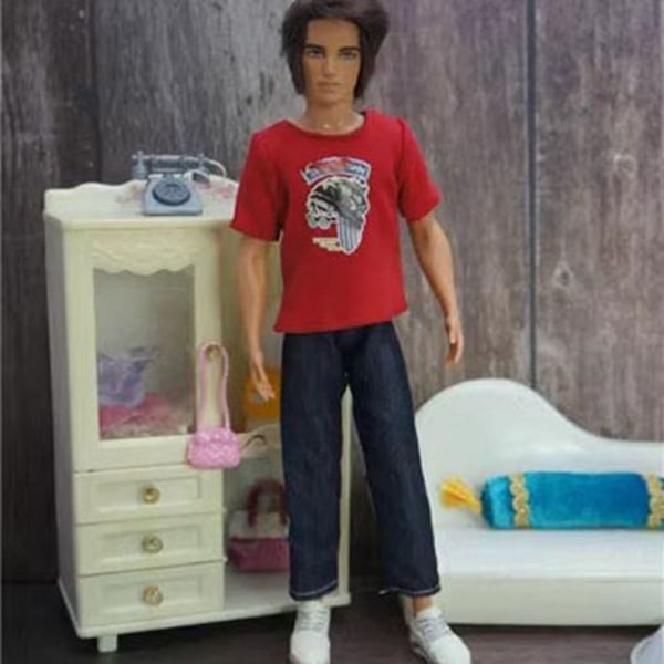 Miesten nukke T-paita Doll Pants 2 2 2