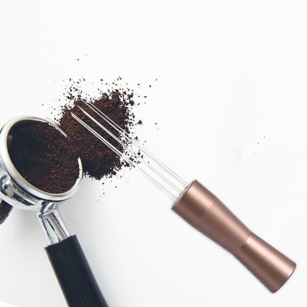 Nåle Kaffe Tamper Espresso Pulver Rører SORT Black
