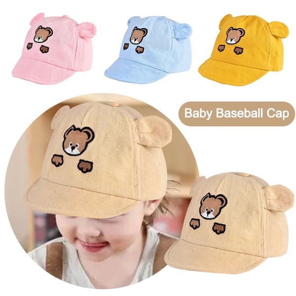 Baby Baseball Caps Solhatt BLÅ Blue
