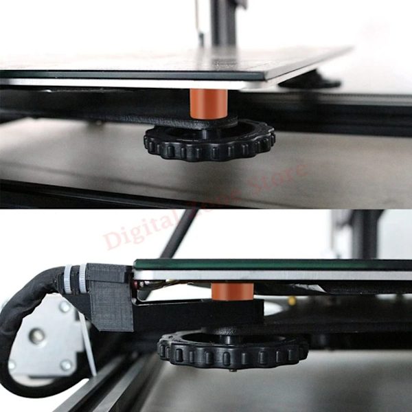 4stk 3D-skriver Heatbed Mounts Hotbed Leveling Silica Column
