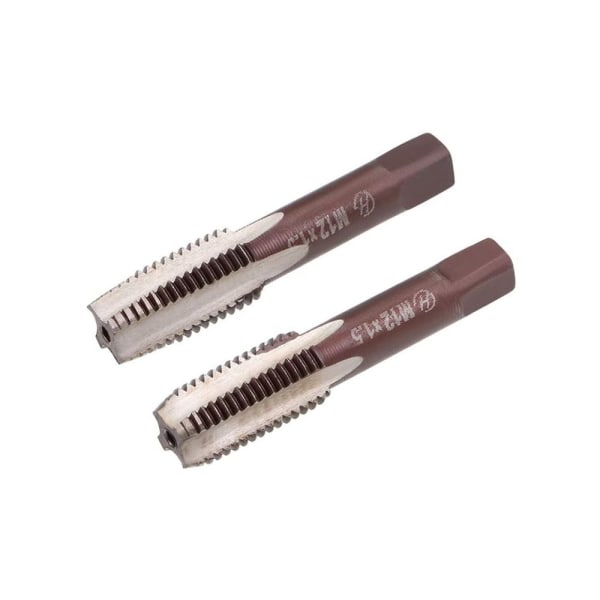 Metrisk håndtapp M12 gjenger 1,5 stigning 2 STK 2 STK 2pcs