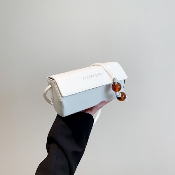 Axelväska Messenger Bag VIT White