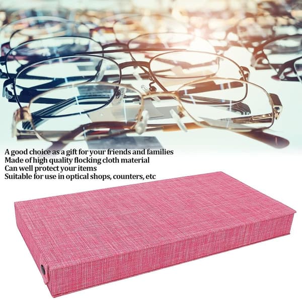 Solbrille Organizer Brille Display Boks KAFFE Coffee
