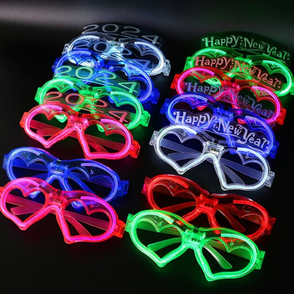 Glow Glasses LED Glow Glasses PUNAINEN PUNAINEN Red