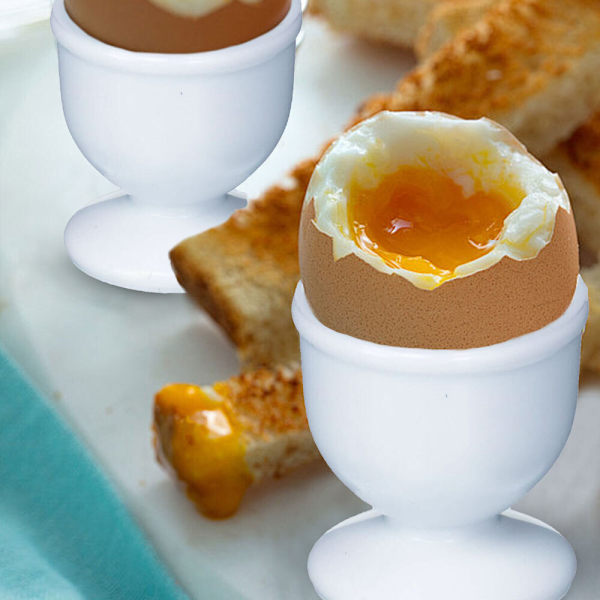 Eggekoppholder Kokt eggekopper Eggebrett
