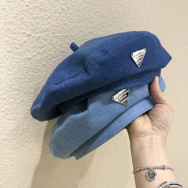 Denim Baretti Hatut Maalarin Lakki C C C
