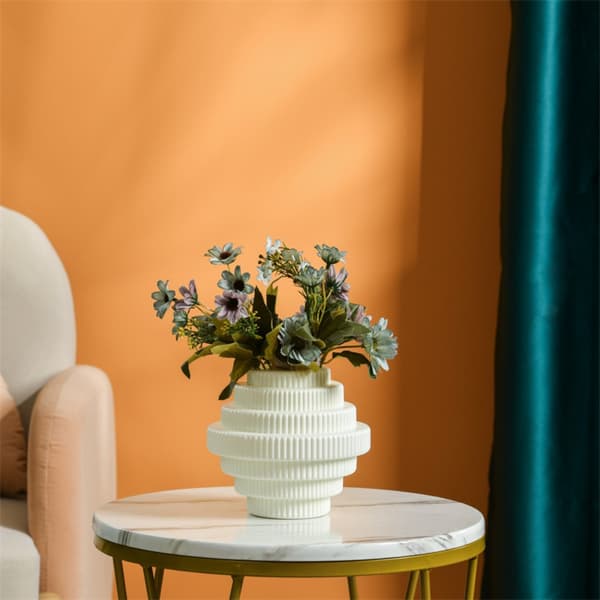 Blomstervase Blomsterpotte ORANGE Orange