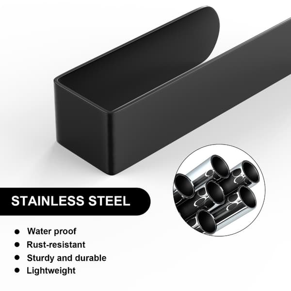 Paperipyyheteline Käsipyyheteline MUSTA PITKÄ PITKÄ black long-long