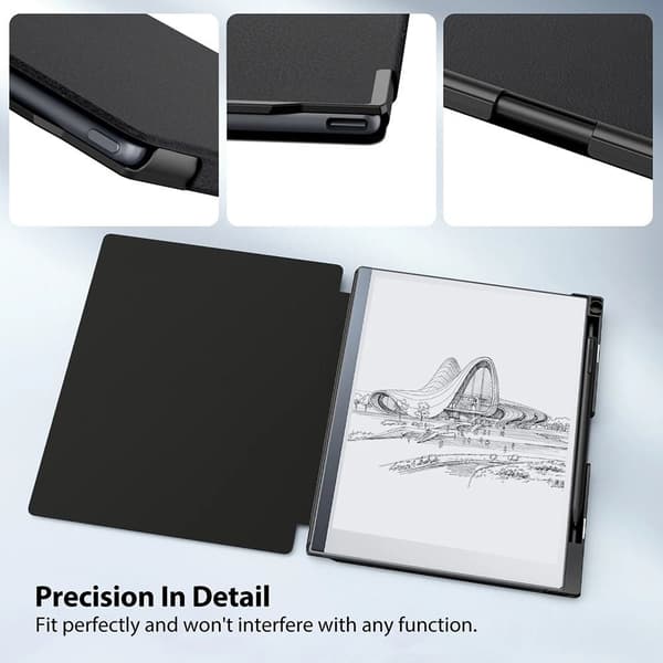 e-lukulaitteen kotelo Folio Funda MUSTA Black