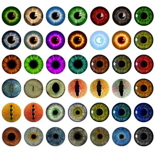 20st/10 par Eyes Crafts Eyes Puppet Crystal Eyes 18MMCOLOR 18mmcolor random