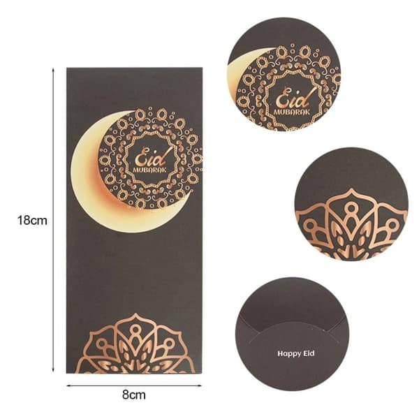 Eid Mubarak -kuoret Eid Al-fitr -kutsu 3 3
