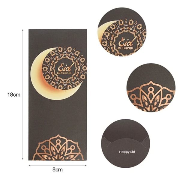 Eid Mubarak Kuvert Eid Al-fitr Inbjudan 10 10