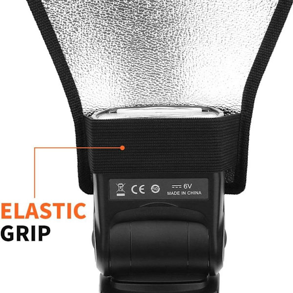 Kamera Flash Diffuser Kamera Reflektor Hætte 2 2 2