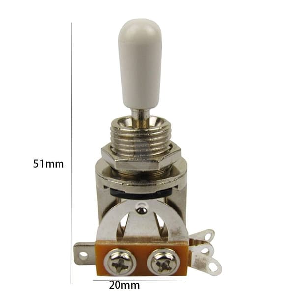 3-veis vippebryter for elektrisk gitarpickup 4 4 4