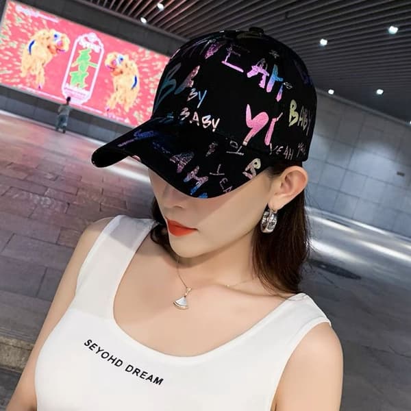 Basebollkepsar Hip hop-kepsar VIT white