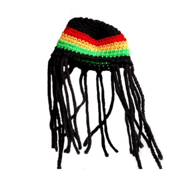 Strikket lue dreadlocks pirat